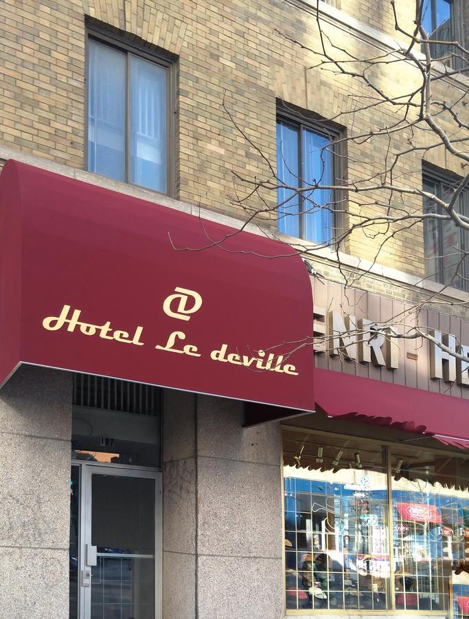 Hotel Le Deville Montréal Buitenkant foto