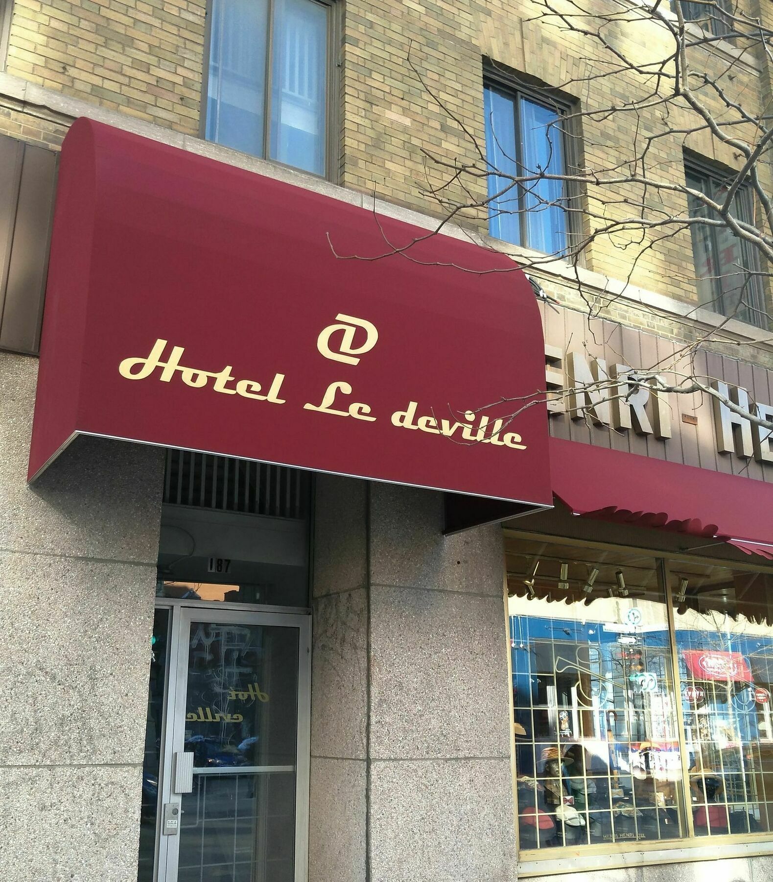 Hotel Le Deville Montréal Buitenkant foto